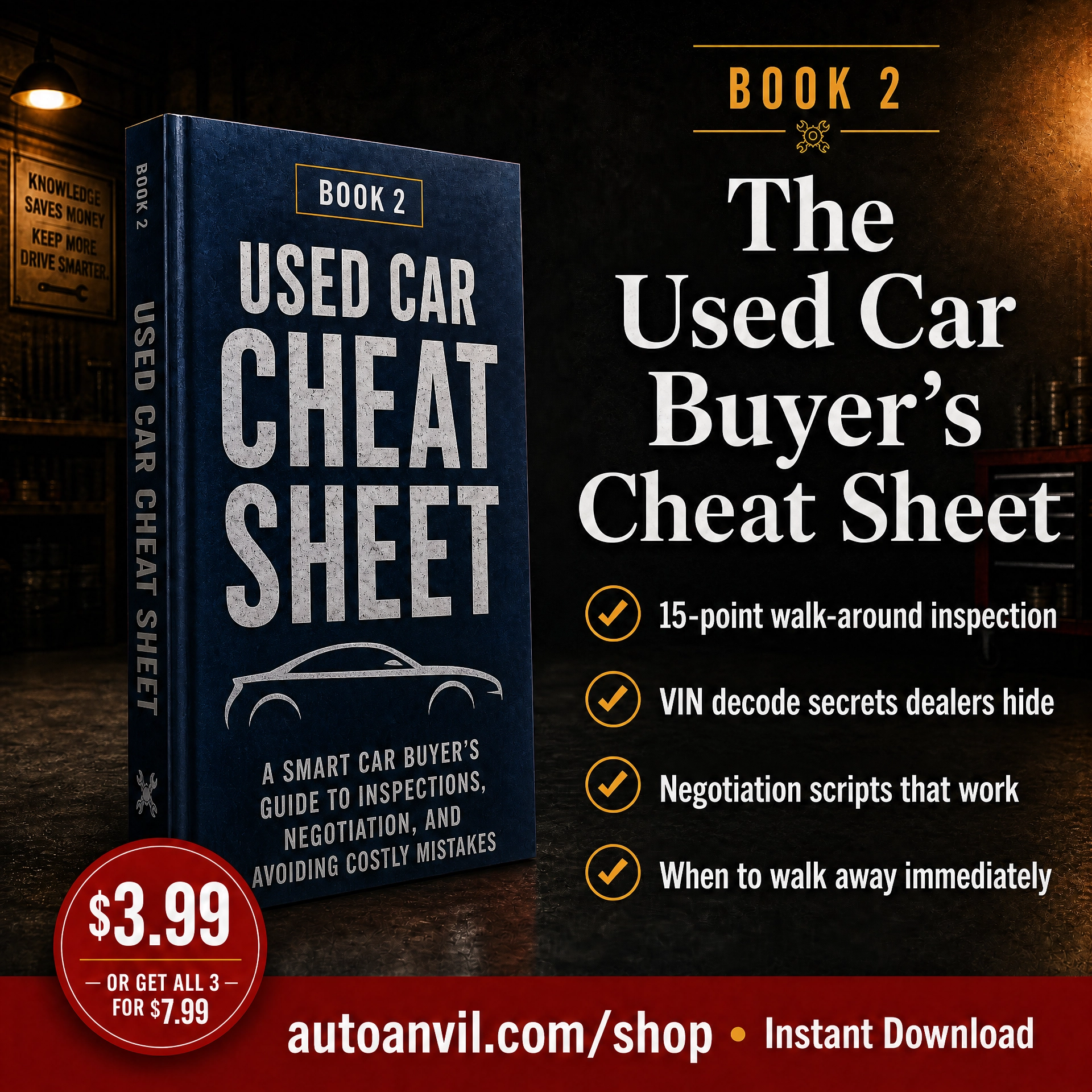 The Used Car Buyer's Cheat Sheet — Spot Lemons Before You Sign